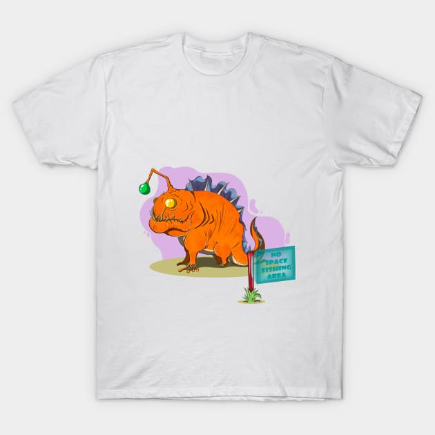 "Cute" Lake Monster T-Shirt by ArtEscapist